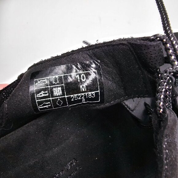 NIB Women's SAS‎ Sedona Lace-Up Leather Wedge Sandals Black Sparkle Size 10M - Picture 8 of 10